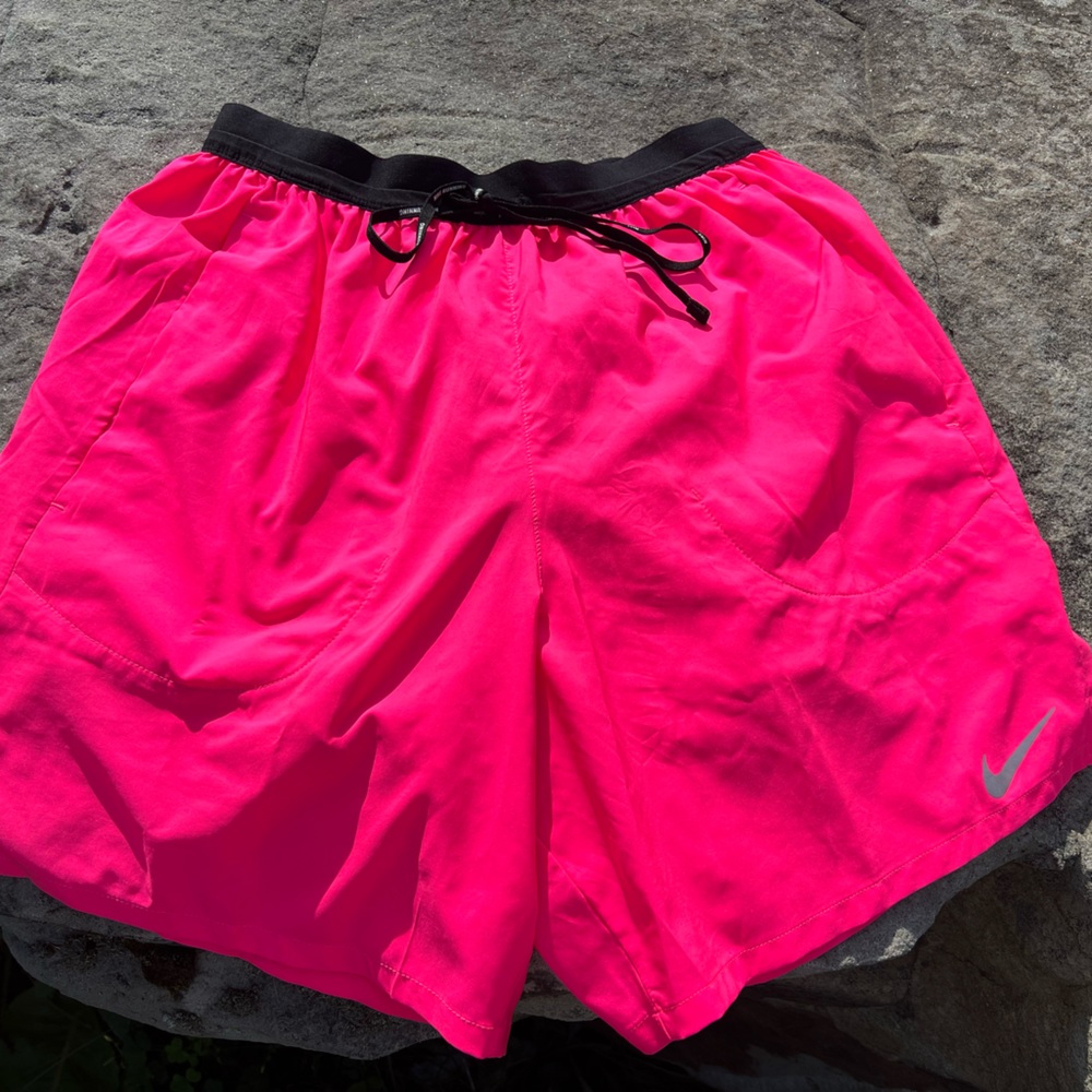 Nike flex stride small hot pink 7” inseam running shorts